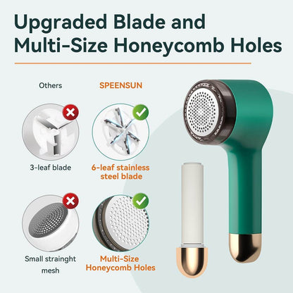 Portable Dual Function Lint Roller Remover Tool