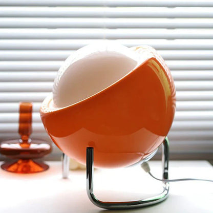 Classic Glass Table Lamp with Warm LED Light