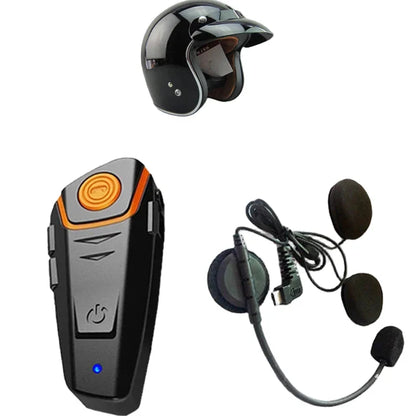 Waterproof Long Range Motorcycle Bluetooth Intercom System