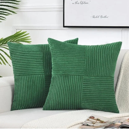 Decorative Pillow Covers - Set of 2 Cushion Covers