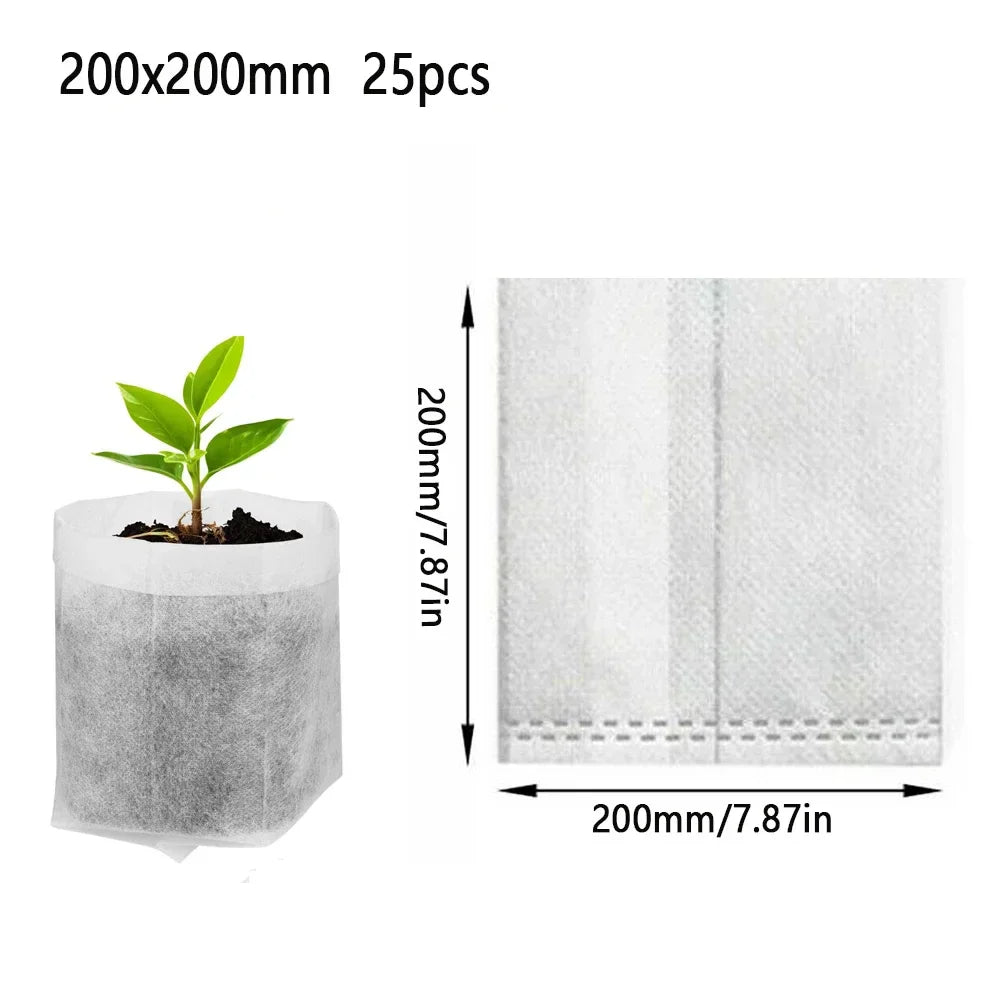 Eco Friendly Garden Bags Set of 25-100 - Fesara