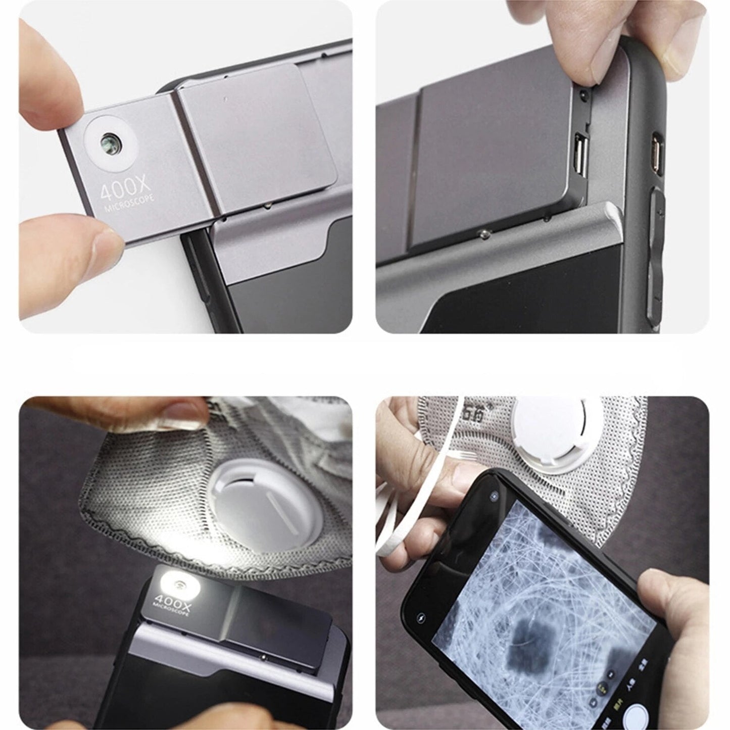 High Magnification Universal Phone Microscope Lens