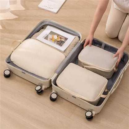 Compact Travel Bag Organizer Set 3-in-1 Waterproof Luggage Bags