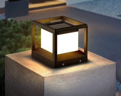 Outdoor Solar Patio Light Fixture