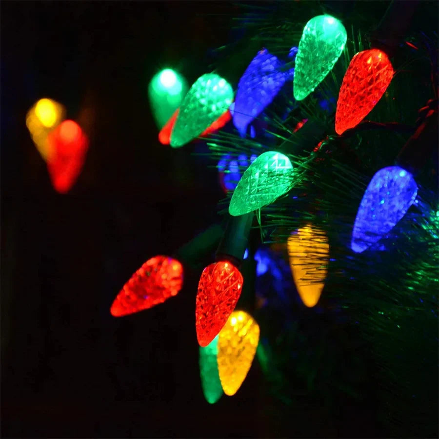 Magical String Lights | Premium Xmas Garland with 8 Modes - Fesara