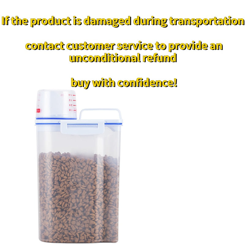 Fresh Pet Food Airtight Storage Container