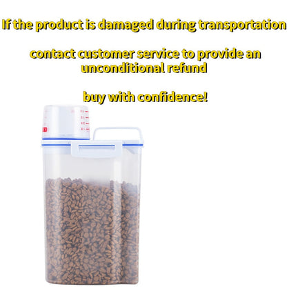 Fresh Pet Food Airtight Storage Container