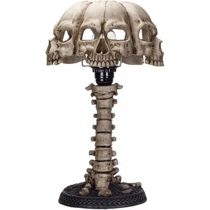 Dark Decorative Skull Desk Lamp