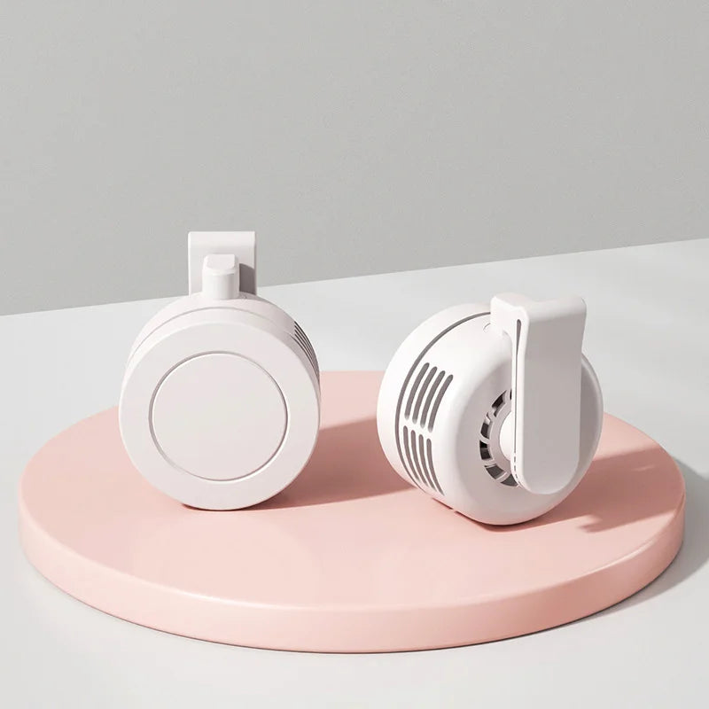 Portable Clip On Personal Fan, Rechargeable & Silent