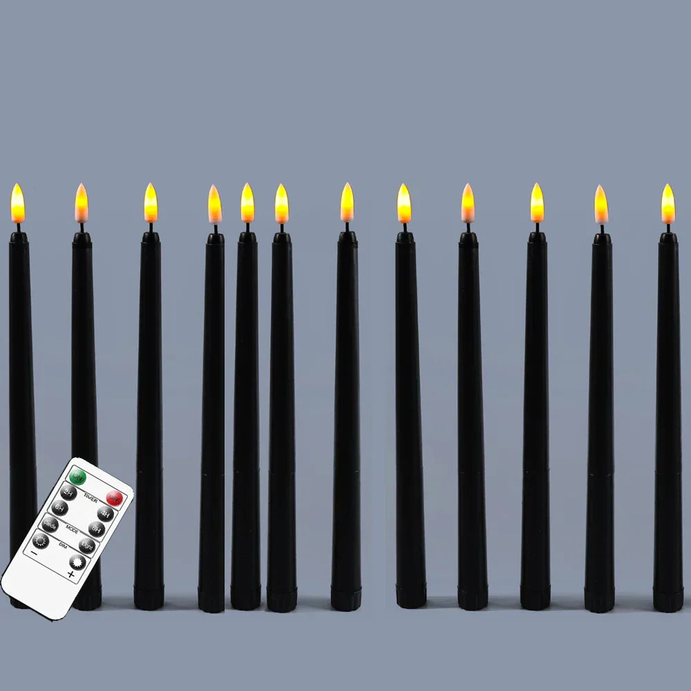 Spooky Battery LED Candles with Remote Control