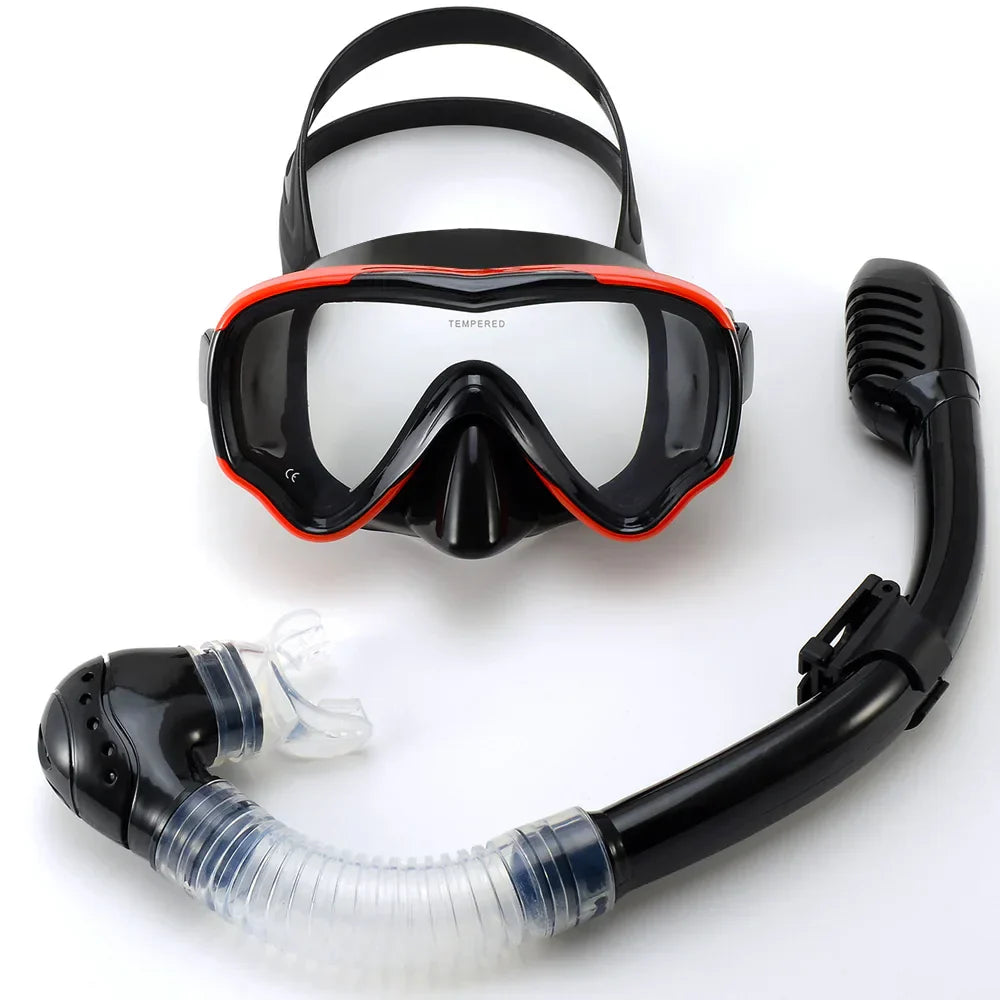 Kids Snorkeling Mask Set with Anti-Fog Lens