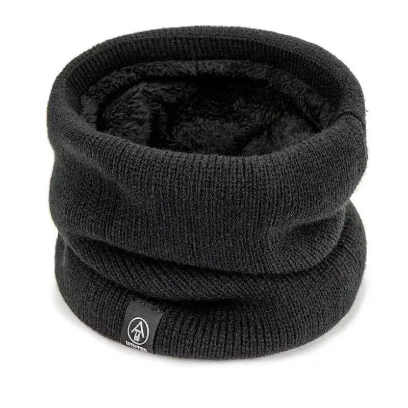 Warm Fleece Lined Winter Scarf for Men and Women