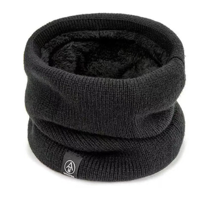 Warm Fleece Lined Winter Scarf for Men and Women