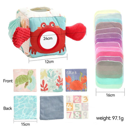 Soft Baby Tissue Box Sensory Toy