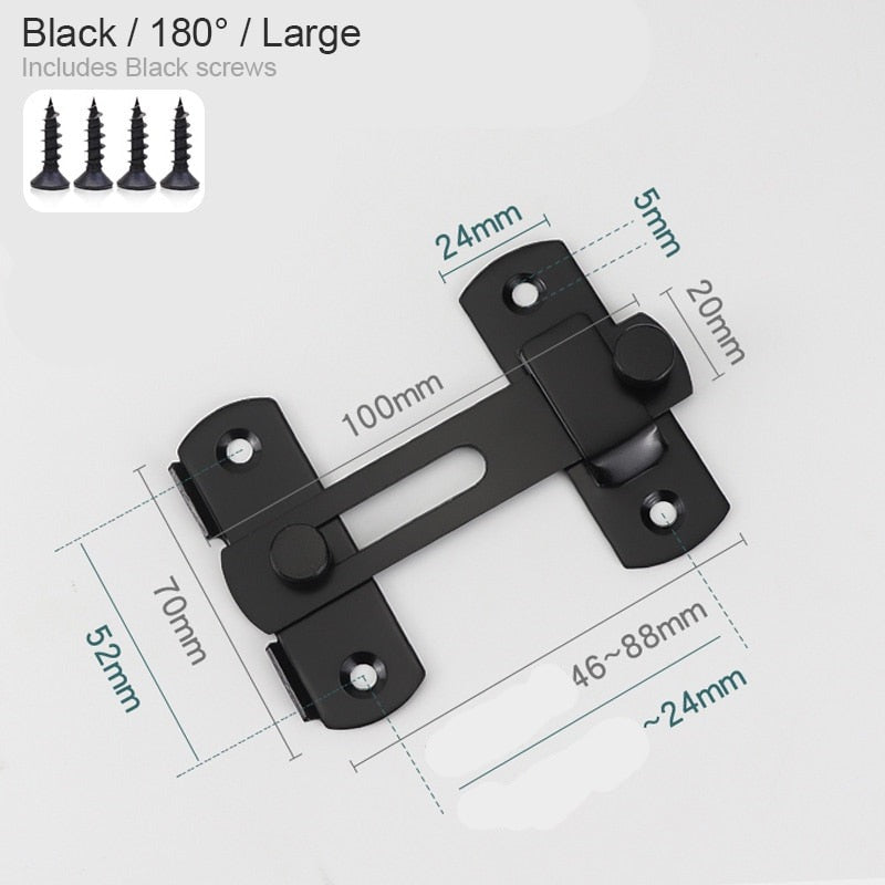 Easy Slide Closet Cabinet Lock