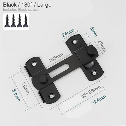 Easy Slide Closet Cabinet Lock