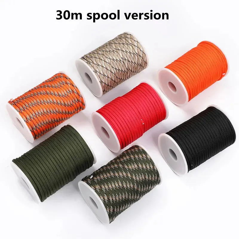 Durable Outdoor Paracord Rope 20M Emergency Cord