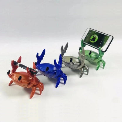 Compact Portable Bluetooth Crab Phone Speaker