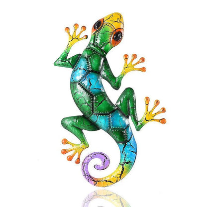 Vibrant Metal Animal Wall Art