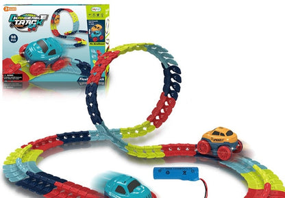 Fun Glow Racing Track Set for Children