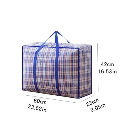 Durable Folding Storage Bag with Zipper and Water Resistance
