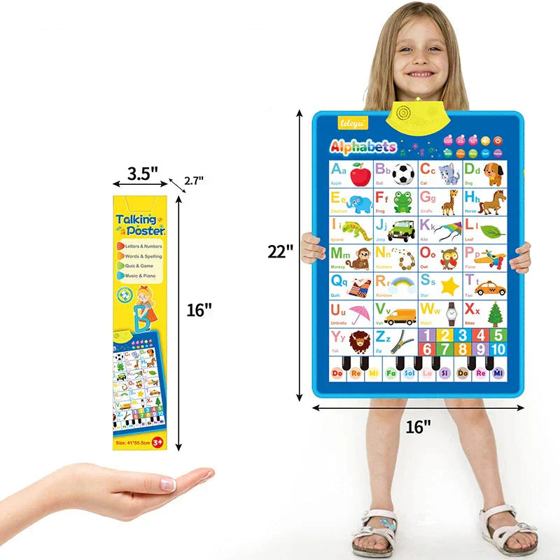 Fun Interactive English Learning Sound Board for Kids