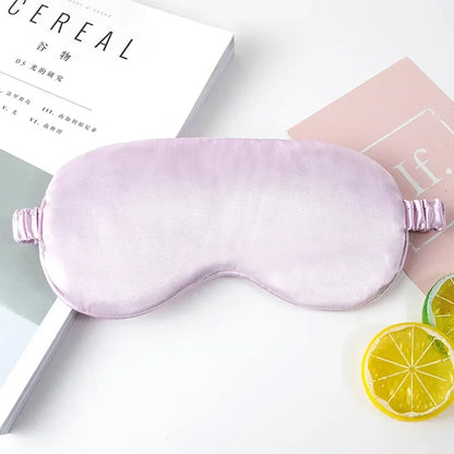 Silky Eye Mask - Soft Ruffle Sleep Mask for Women