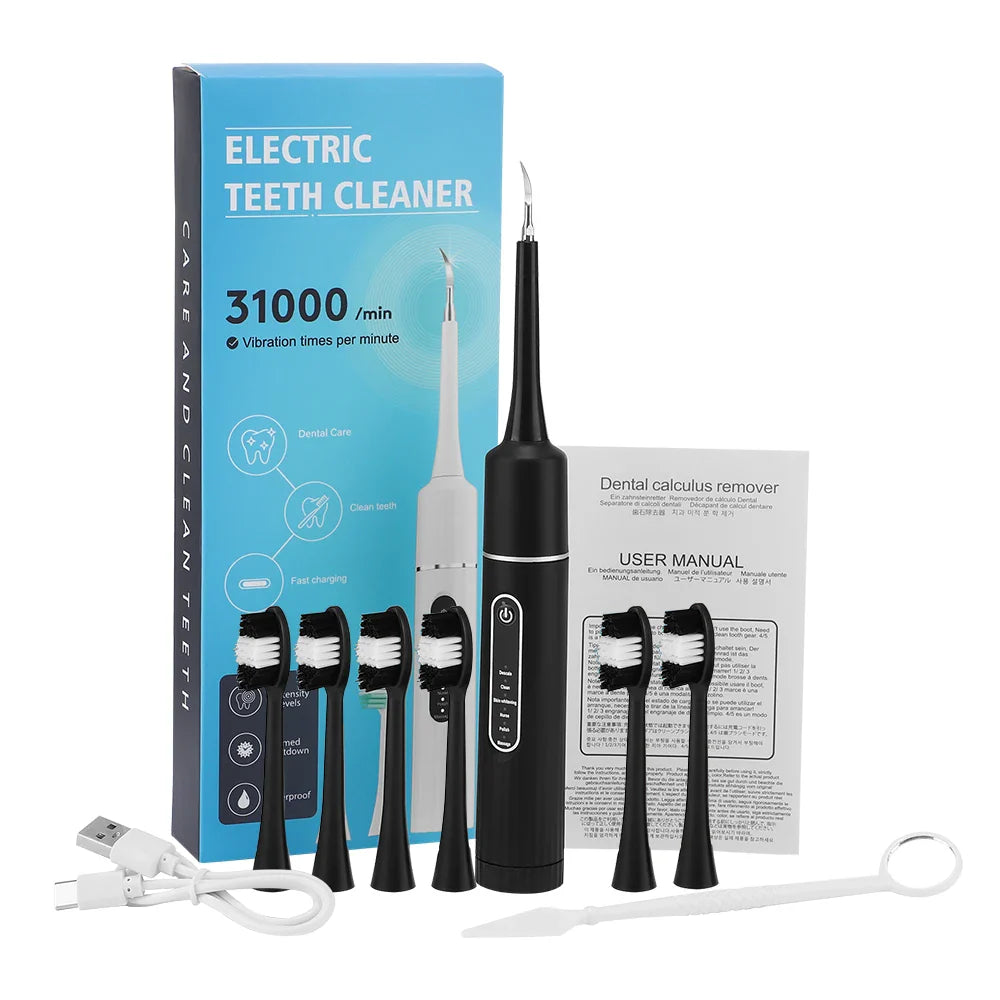 Professional 6-Speed Electric Teeth Whitening Kit