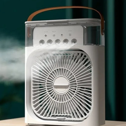 Compact Portable Air Cooler with Fan and Humidifier