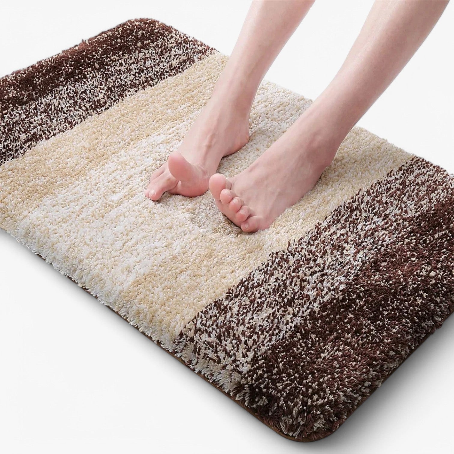 Soft Non-Slip Bath Mat – Fast Dry Bathroom Rug - Fesara