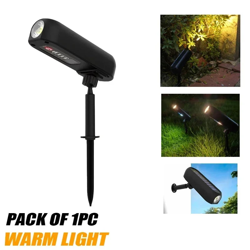 Solar Powered Outdoor Spotlight LED Light - Fesara
