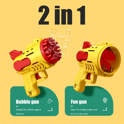 Fesara | Colorful LED Bubble Blaster Gun