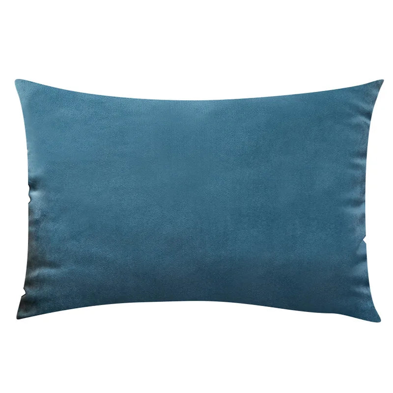 Soft Velvet Pillow in Bright Pastel Shades