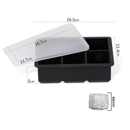 Large Silicone Ice Cube Tray, BPA-Free & Easy Release