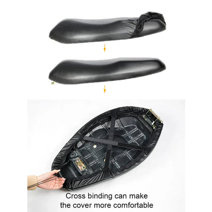 Fesara Premium Flexible Leather Bike Seat Cover