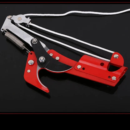 Long Reach Tree Pruner with Sharp Steel Blade