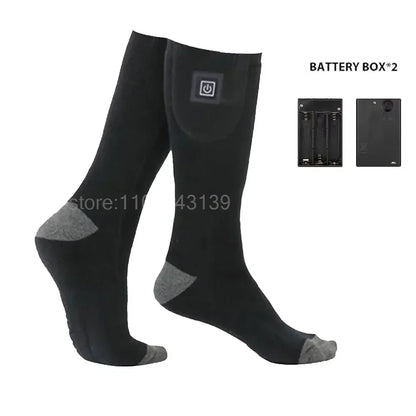 Warm Thermal Rechargeable Heated Socks for Outdoor Use