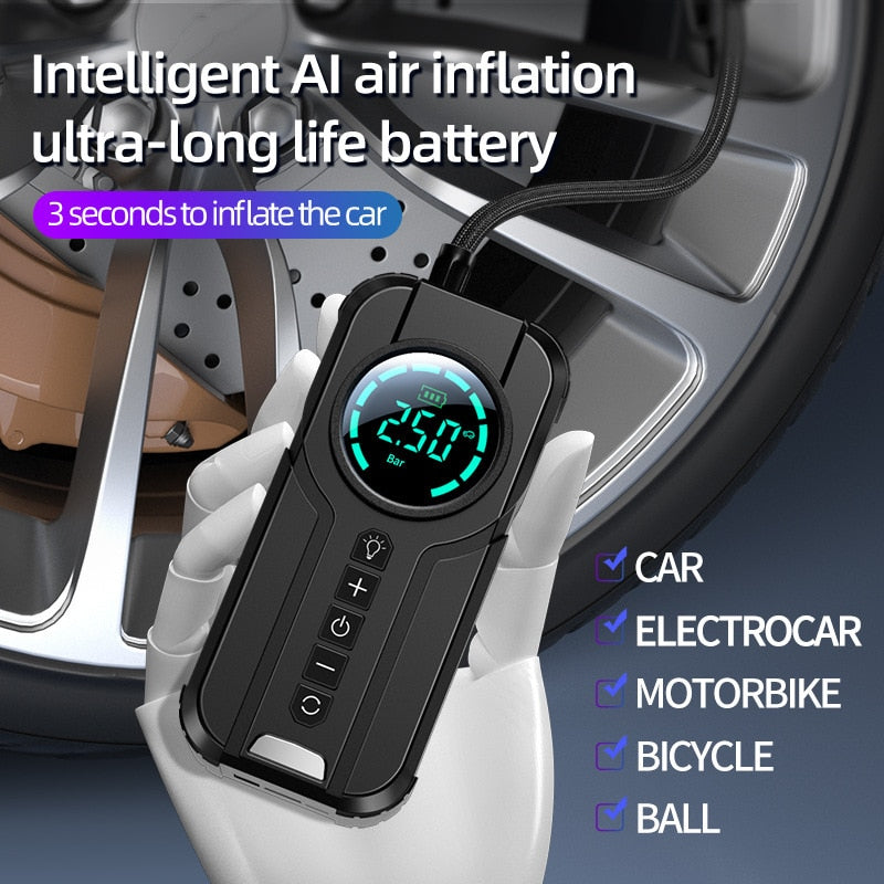 Fast Portable Air Compressor Pump
