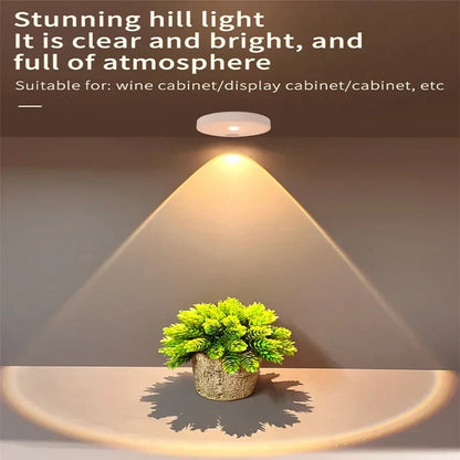 Motion Activated LED Night Light, Dimmable Battery Lamp