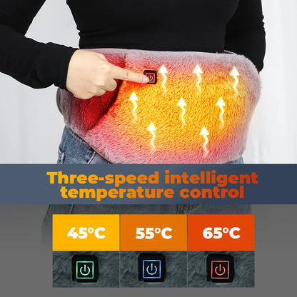 Soft Heated Waist Belt with 3 Stage Temperature Control