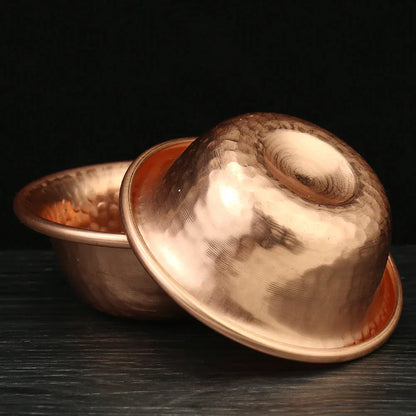 Handcrafted Copper Buddhist Water Bowl for Meditation