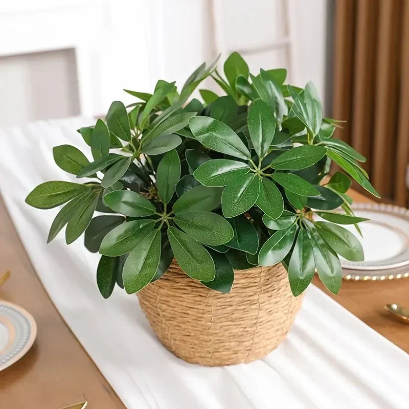 Realistic Fake Plant in Pot 33cm for Home Decor