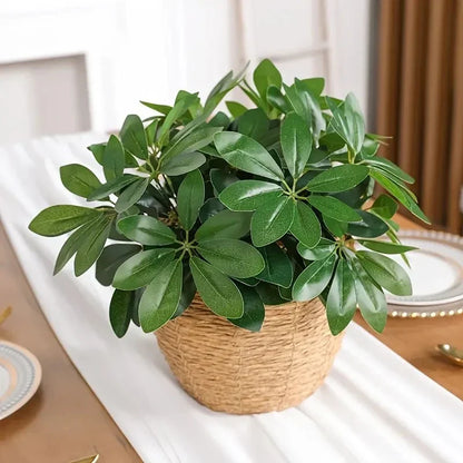 Realistic Fake Plant in Pot 33cm for Home Decor