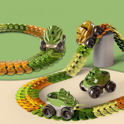 Fun Dino Car Racing Track Toy