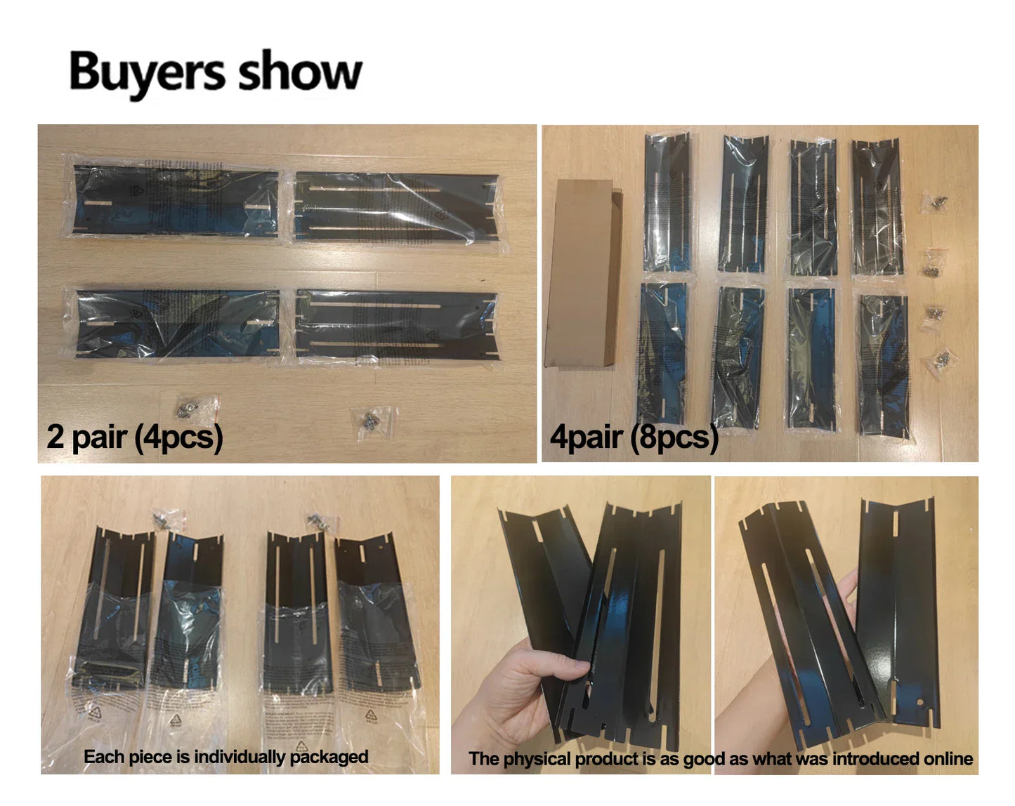 Universal Grill Heat Deflector Plates