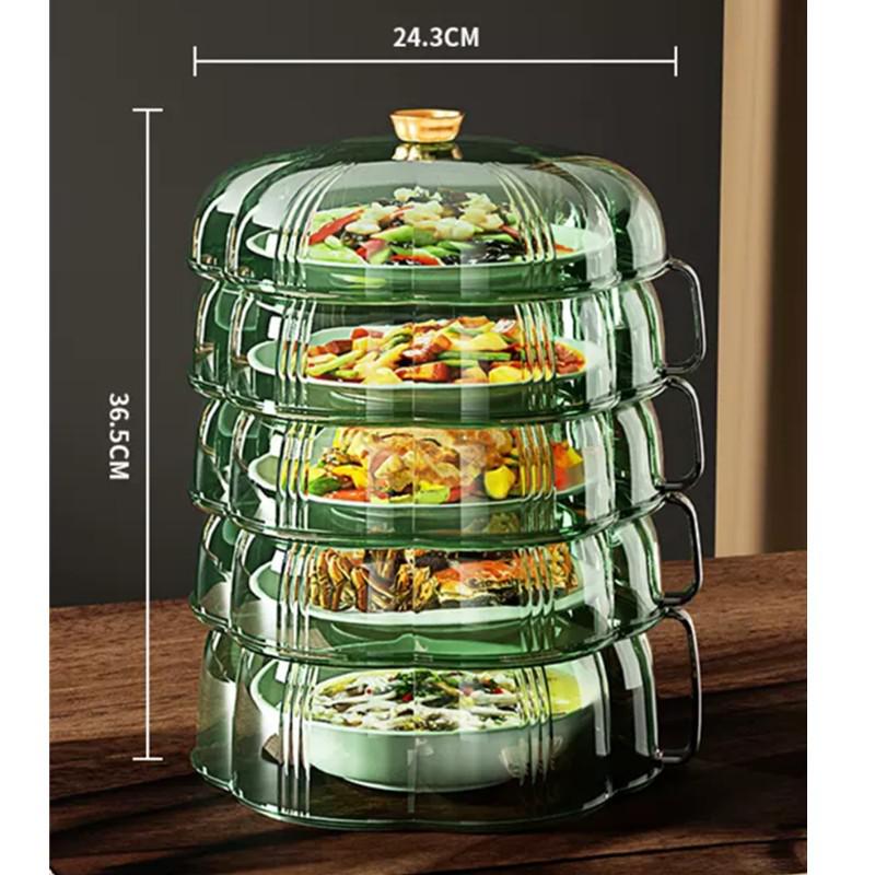 Collapsible Microwave Food Splash Guard