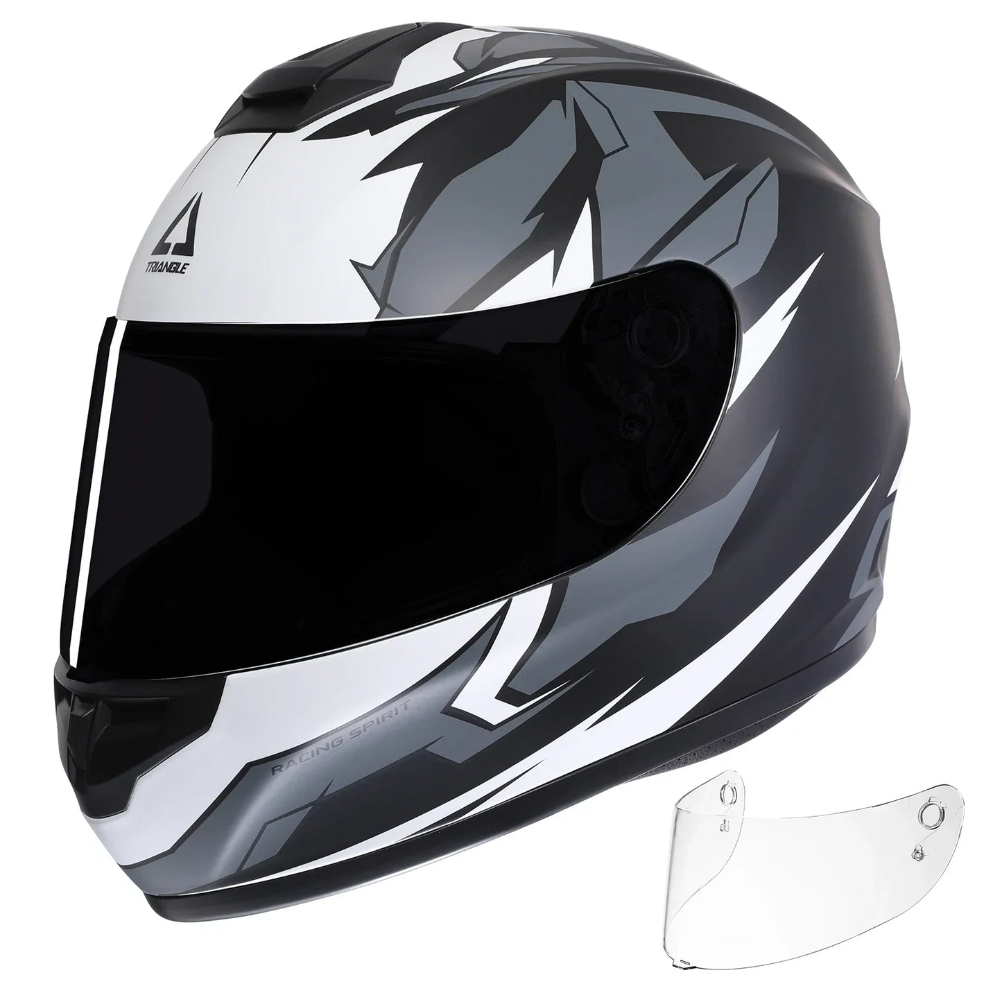 Fesara | Sleek Adult Full Face Motorcycle Helmet