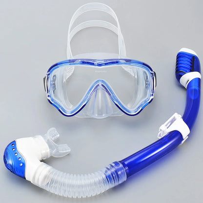 Kids Snorkeling Mask Set with Anti-Fog Lens