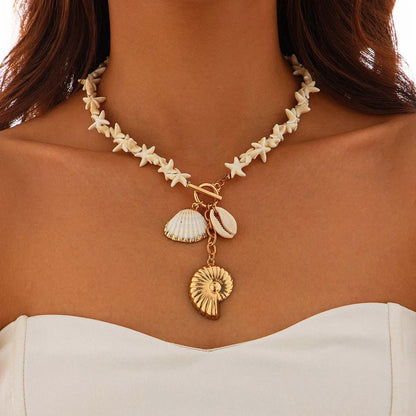 Stylish Coastal Shell Jewelry Set