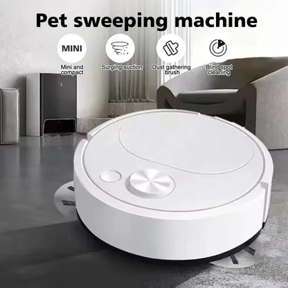 Advanced 3-in-1 Robot Vacuum Cleaner 4000Pa Pet Hair